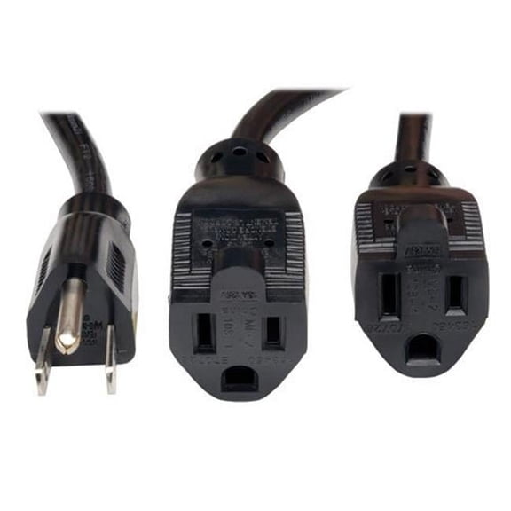 Tripp Lite Power Extension Cord Y Splitter Cable 13a, 16awg - nema 5-15p To 2x Nema 5-15r 1