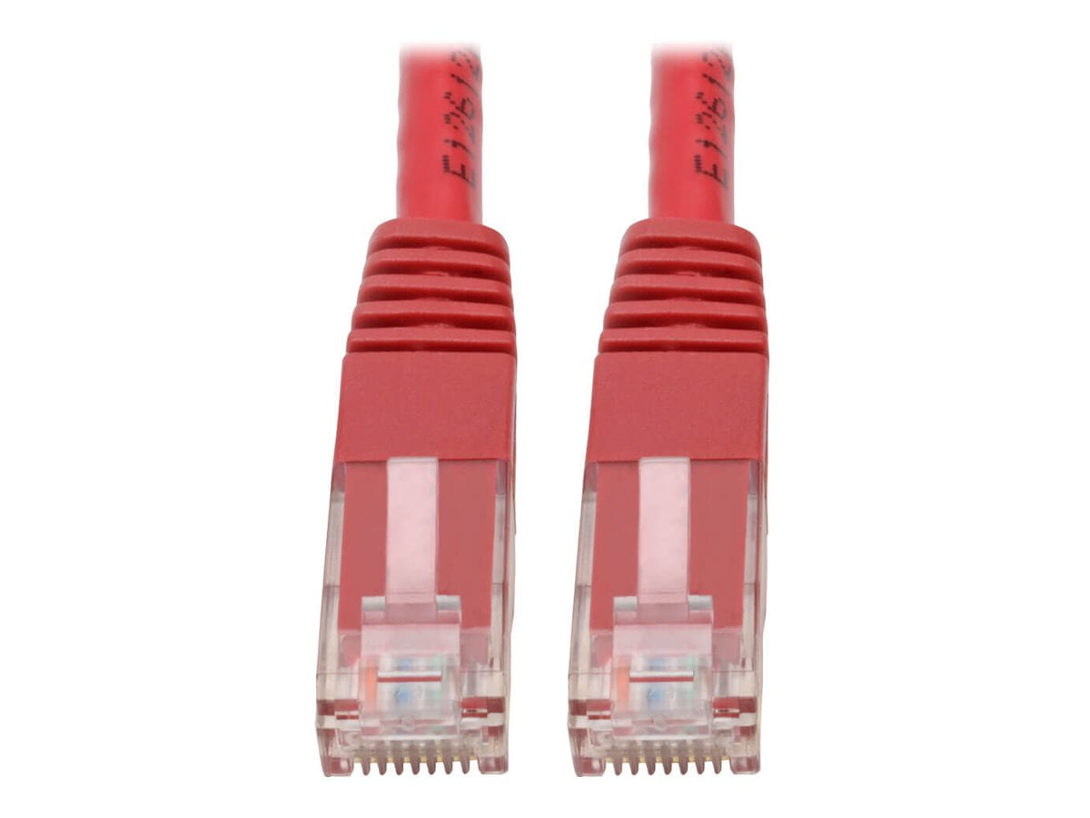 Tripp Lite Premium N200-010-RD 10ft Cat6 RJ-45 Patch Network Cable Red