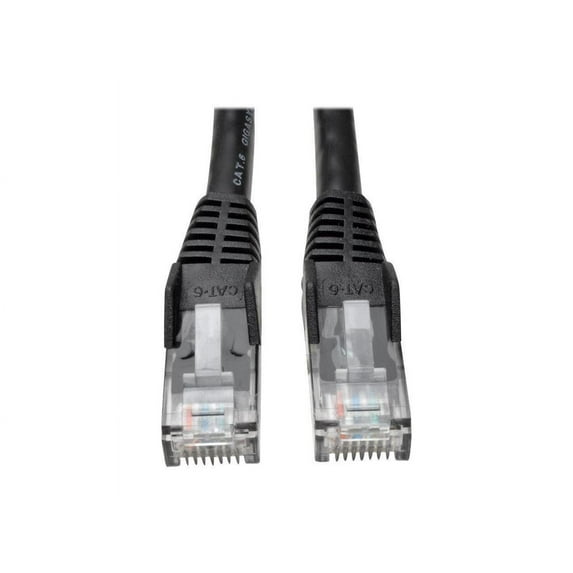 Tripp Lite 35ft Cat6 Snagless UTP Network Patch Cable Black N201035BK