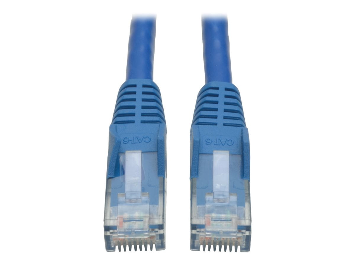 Tripp Lite Premium Cat6 Gigabit Snagless Molded UTP Patch Cable, 24 Awg, 550 Mhz/1 Gbps (Rj45 M/m), Blue, 8 Ft. - Patch Cable - Rj-45 (m) to Rj-45 (m) - 8 Ft - UTP - Cat 6 - Ieee 802.3ab/ieee 802.5