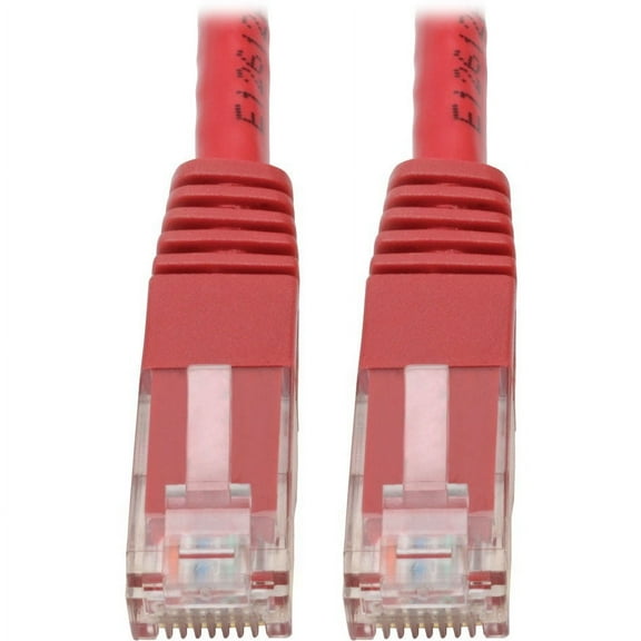 Tripp Lite Premium N200-005-RD 5ft CAT6 RJ-45 Patch Network Cable - Red