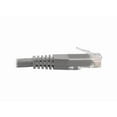 thumbnail image 1 of Tripp Lite Cat6 Cat5e Gigabit Molded Patch Cable RJ45 M/M 550MHz Gray 20ft, 1 of 5