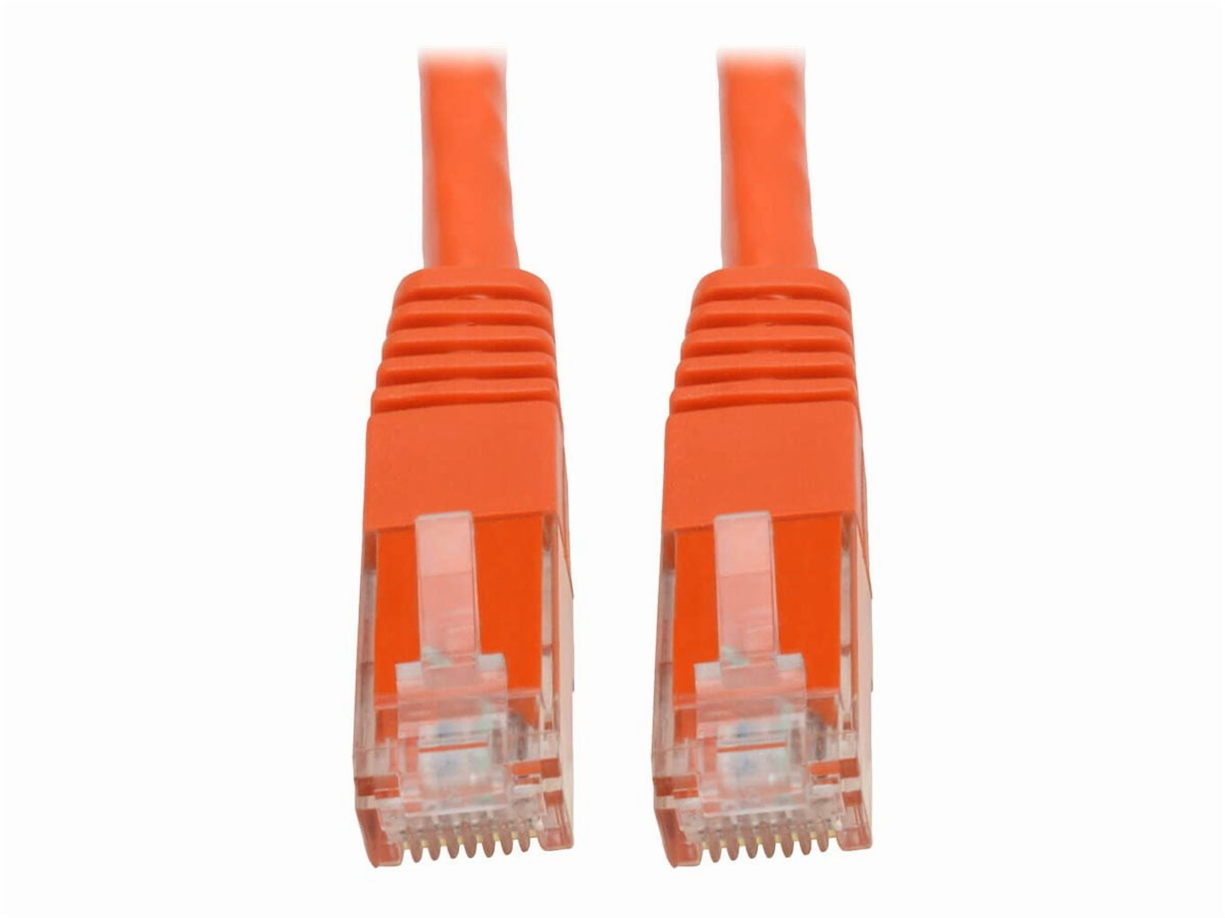Tripp Lite Premium N200-050-OR 50ft Cat6 RJ-45 Patch Network Cable - Orange