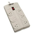 thumbnail image 1 of Tripp Lite Protect It! Surge Protector, 8 AC Outlets, 25 ft Cord, 1,440 J, Light Gray, Each, 1 of 1