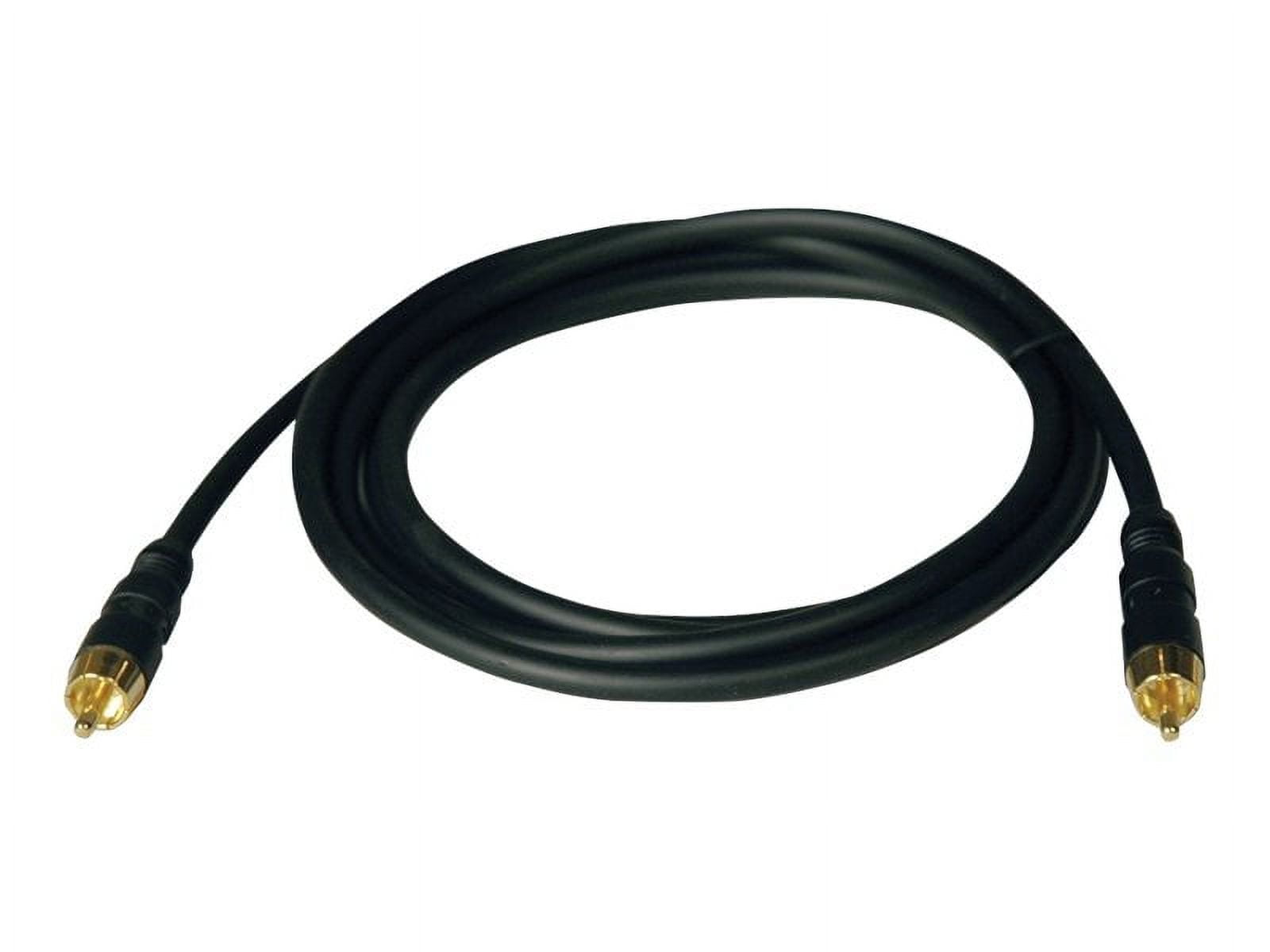 Tripp Lite Rf Digital Coax Gold Audio Cable - 1 X Rca Male - 1 X Rca Male - 6ft (a060006)