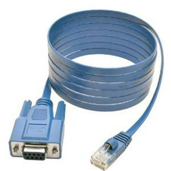 Tripp Lite Rj45 Db9f Serial Cable 6 ft. - Blue