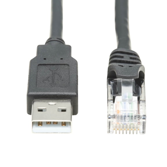 Tripp Lite To Rj45 Rollover Console Cable (m/m) - Cisco Compatible, 250 Kbps, 15 Ft., Black - Serial Cable - (m) To Rj-45 (f) - 15 Ft - Double Shielded - 1.1 - Black