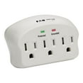 thumbnail image 1 of Tripp Lite Protect It! 3-Outlet Direct Plug-In Surge Protector, 660 Joules, 1 of 6