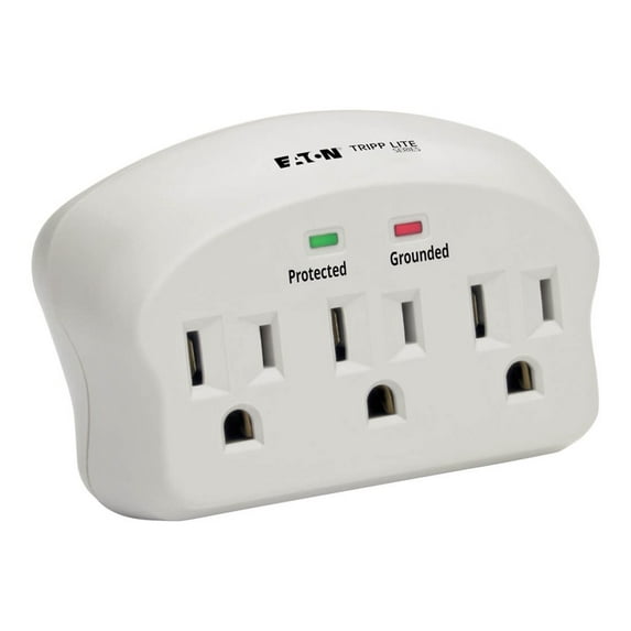 Tripp Lite Protect It! 3-Outlet Direct Plug-In Surge Protector, 660 Joules