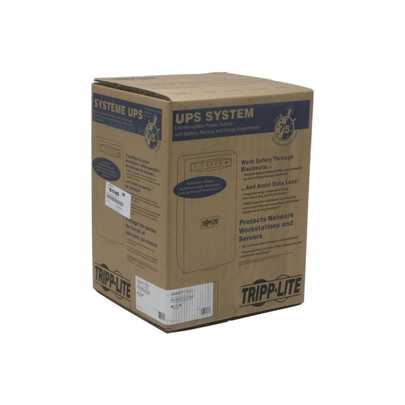 Tripp Lite SMART1500 SmartPro Tower UPS System, 6 Outlets, 1500 VA, 480 J