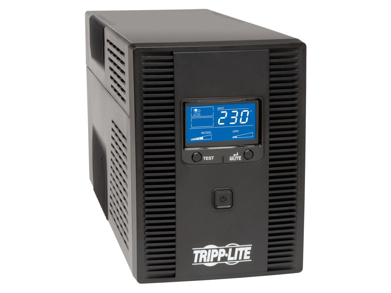 Tripp Lite SMX1500LCDT SmartPro 230V 1.5kVA 900W Line Interactive UPS, 2U Rack/Tower, LCD, USB, DB9, 8 Outlets