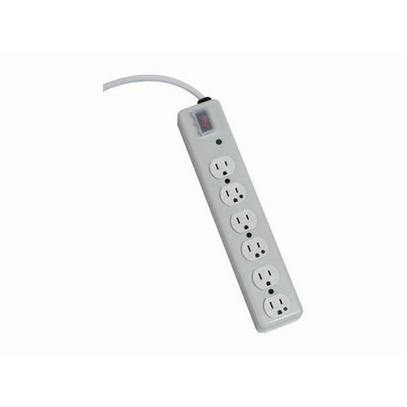Tripp Lite UL1363 Hospital-Grade Surge Protector w/ 6 Hospital-Grade Outlets