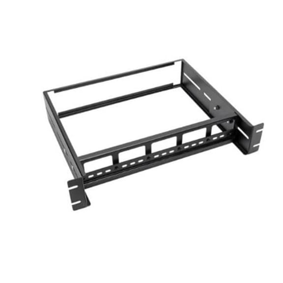 Tripp Lite SRDINRAIL2U Adjustable Rack-Mount DIN Rail Kit - Top Hat, Mini Top Hat & G-Style Rails, Black