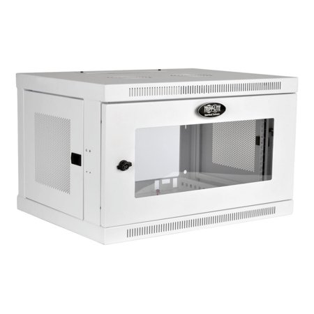 Tripp Lite SRW6UWG 6U SmartRack 6U Low-Profile Switch-Depth Wall-Mount Rack Enclosure Cabinet with Clear Acrylic Window