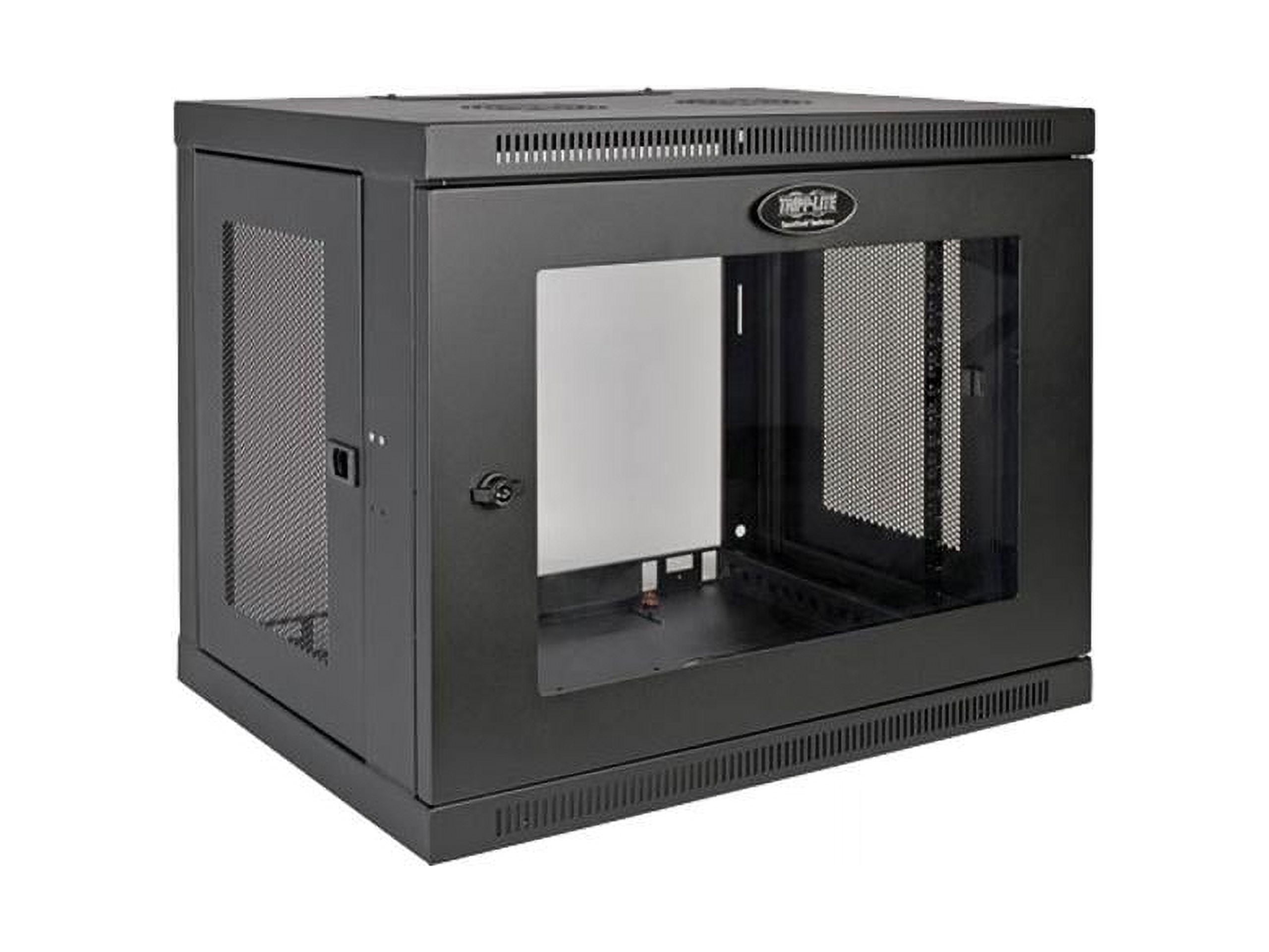 Tripp Lite SRW9UG SmartRack 9U Wall-Mount Standard-Depth Rack Enclosure ...