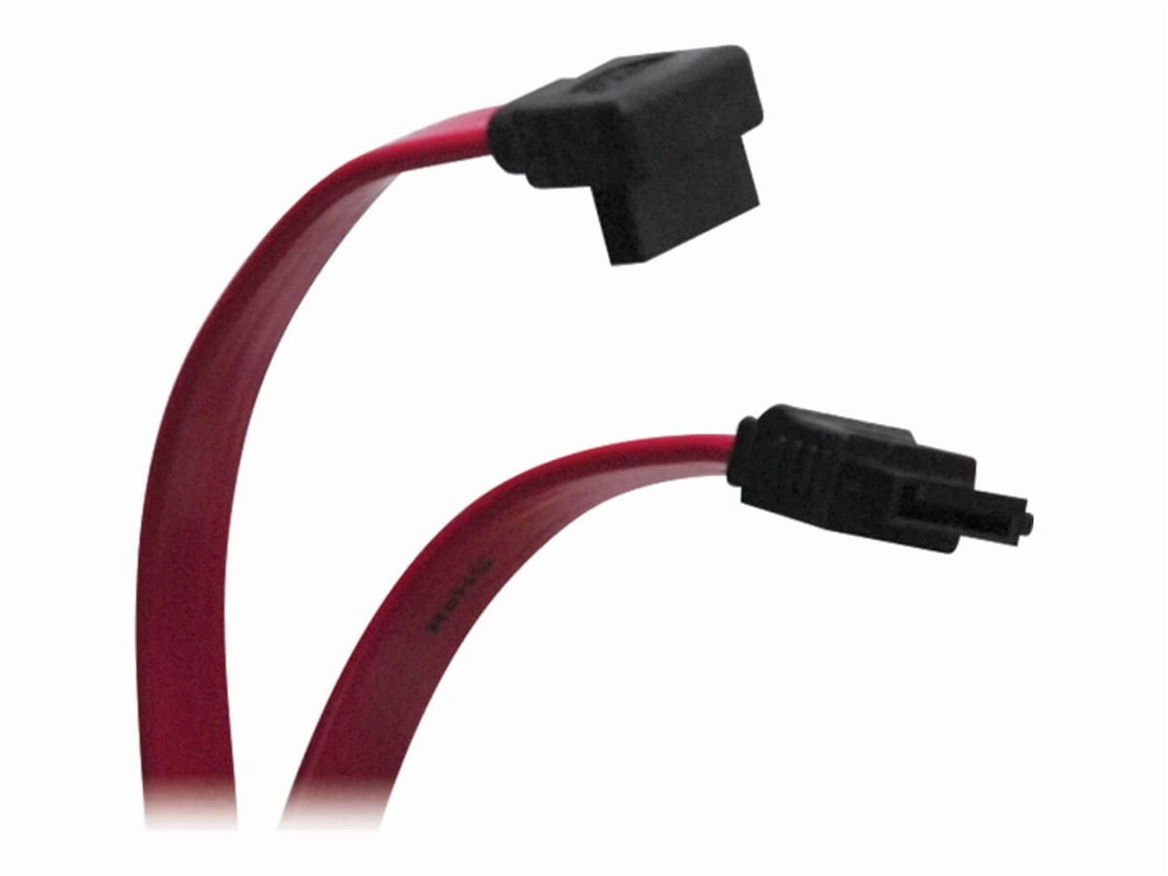 Tripp Lite Serial ATA (SATA) Right Angle Signal Cable (7Pin/7Pin-Up) 12-in.