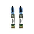 thumbnail image 1 of Eaton Tripp Lite Series SFP28 to SFP28 25GbE Passive Twinax Copper Cable (M/M), SFP-H25G-CU1M Compatible, Black, 1 m (3.3 ft.) - Direct attach cable - SFP28 (M) to SFP28 (M) - 3.3 ft - 0.2 in - twinaxial - CM - passive - black, 1 of 6