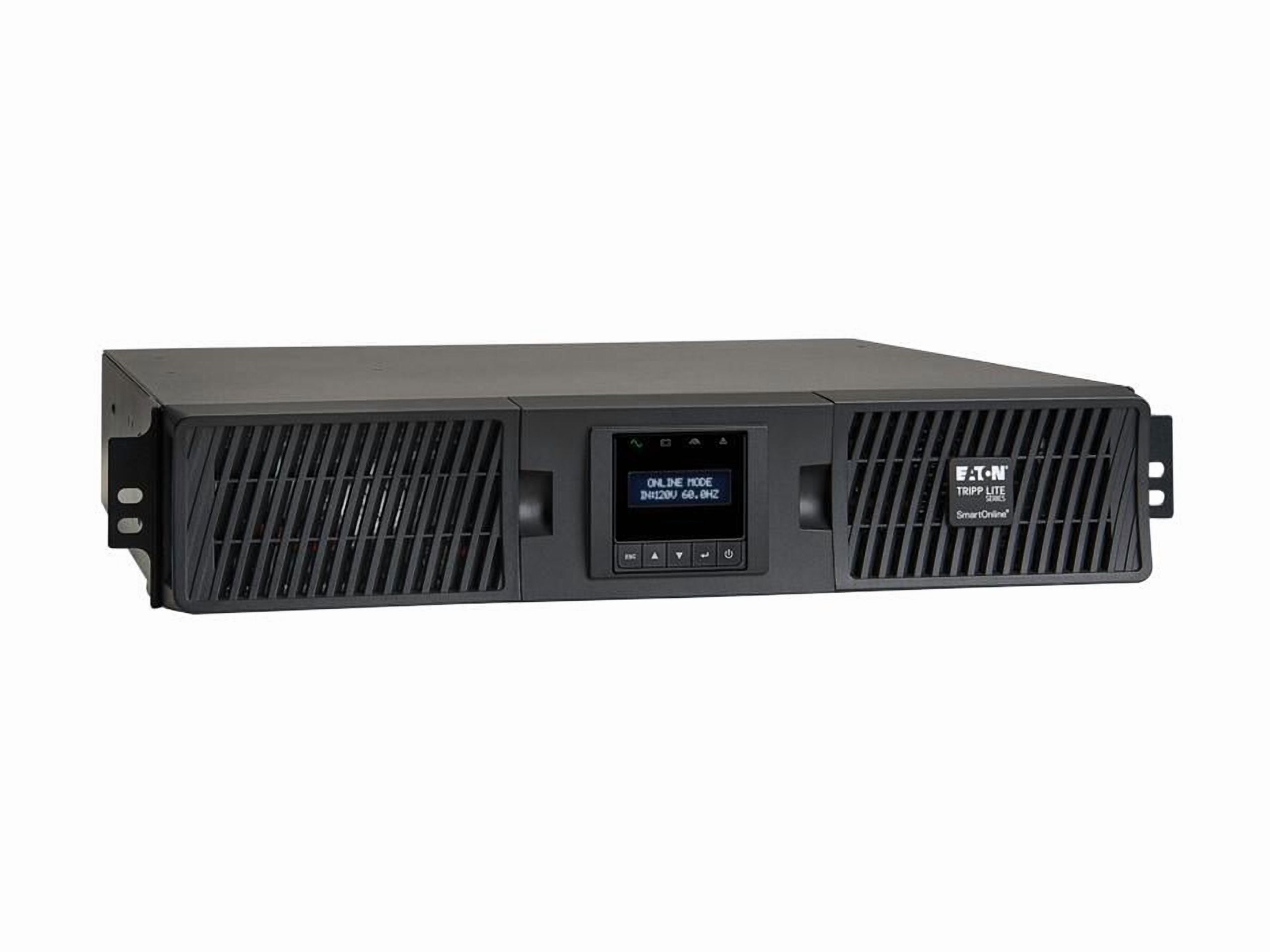 Tripp Lite UPS Smart Online 2200VA 1800W Rackmount 120V LCD USB DB9 2URM (SU2200RTXLCD2U)