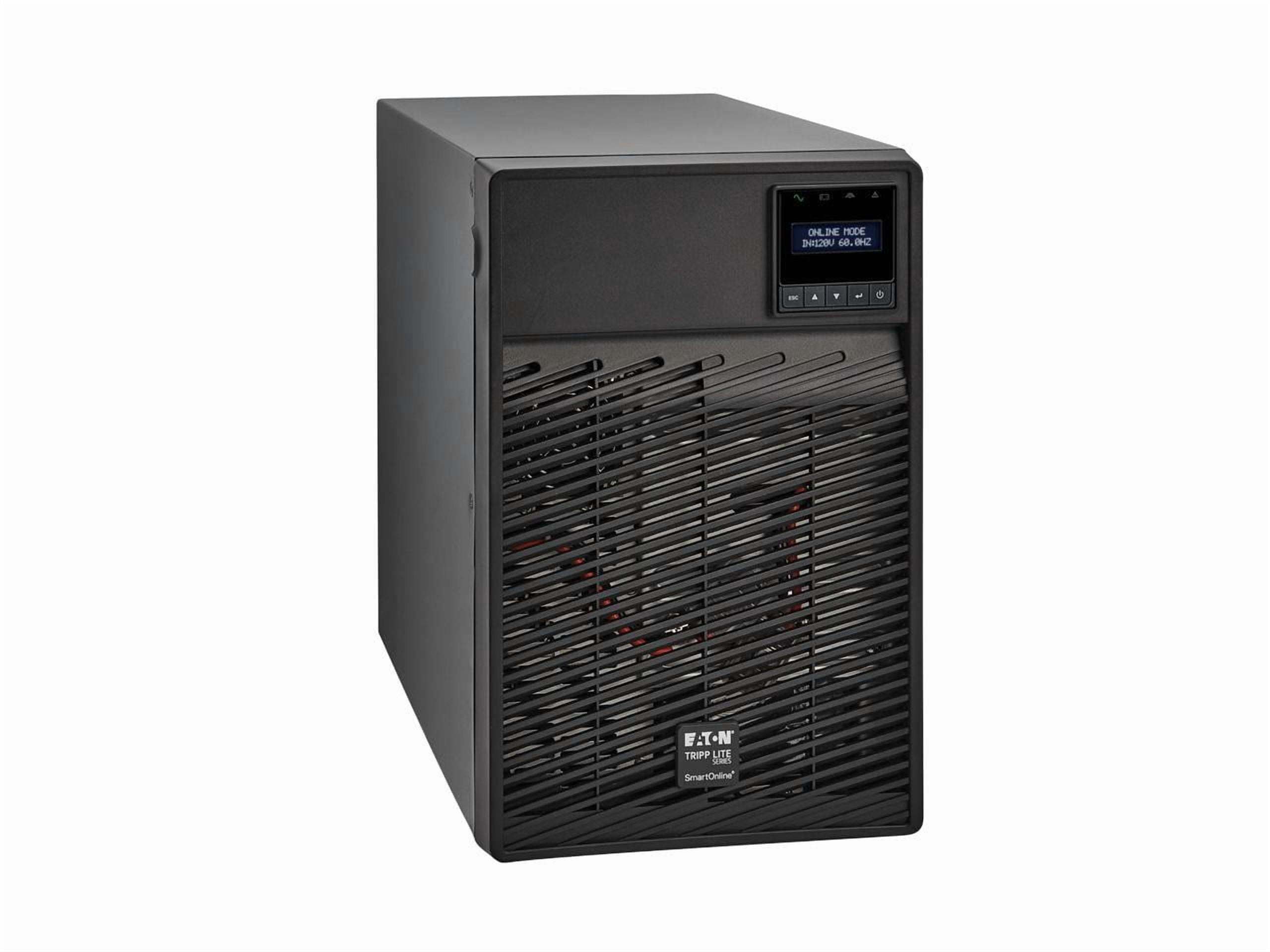 Tripp Lite series SmartOnline 1960VA 1770W 120V Double-Conversion UPS - 7 Outlets, Extended Run, Network Card Option, LCD, USB, DB9, Tower (SU2200XLCD)