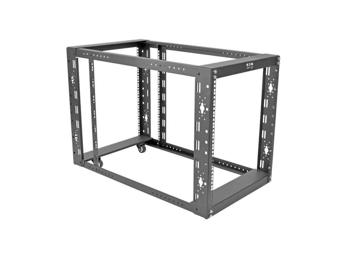 Eaton Tripp Lite Series SmartRack 12U Standard-Depth 4-Post Open Frame Rack - 19 12U Wide x 36 Deep for Patch Panel, A/V