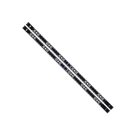 Tripp Lite By Eaton Master-Power SRVRTBARSGL Tripp Lite Series SmartRack Rack Enclosure Single-Width Vertical Equipment Management Bars, 42U, Set of 2