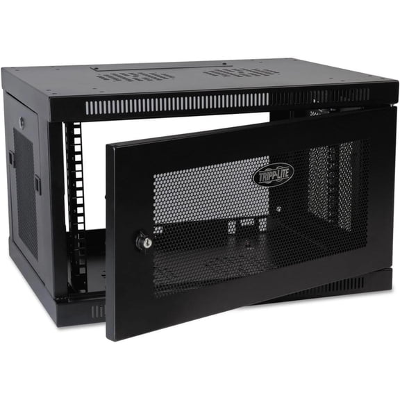 Tripp Lite SmartRack 6U Server Rack SRW6U, Wall-Mount, Vented, 200lb, Locking