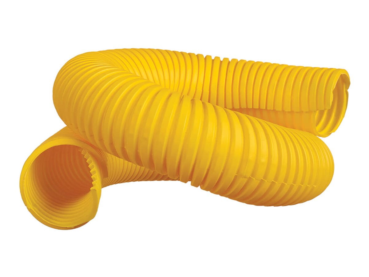 Eaton Tripp Lite Series SmartRack Toolless Movable Waterfall Adapter Kit with 36 in. Pipe for Fiber Routing System, 130 mm - Rack cable management kit (waterfall) - ceiling mountable, wall mountable - yellow