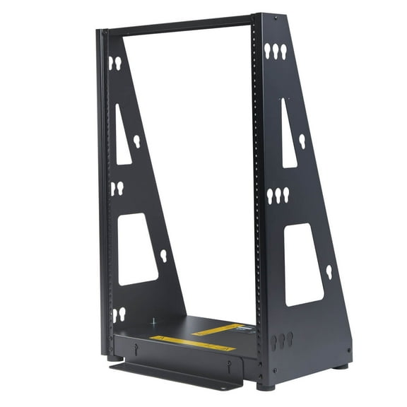 Tripp Lite Smartrack Heavy-duty 16u 2-post Open Frame Rack - Rack Open Frame - 2-post - Black - 16u - 19"