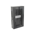 thumbnail image 1 of Eaton Tripp Lite Series SmartRack 3U Low-Profile Vertical-Mount Switch-Depth Wall-Mount Structured Wiring Enclosure, Adjustable Equipment Brackets - Network device enclosure - wall mountable - black - 3U - 19", 1 of 15