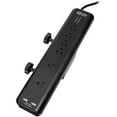 thumbnail image 1 of Tripp Lite by Eaton Protect It! 6-Outlet Clamp-Mount Surge Protector 6 ft. (1.83 m) Cord 2100 Joules 2 x USB Charging ports (2.1A total) - 6 x NEMA 5-15R - 1875 VA - 2100 J - 120 V AC Input - 5 V..., 1 of 5