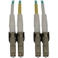 thumbnail image 1 of Tripp Lite Switchable Fiber Cable, 400G Duplex Multimode 50/125 OM3 (LC Duplex-PC/LC Duplex-PC), Round LSZH Jacket, Aqua, 2 Meters / 6.6 Feet (N820X-02M), 1 of 4