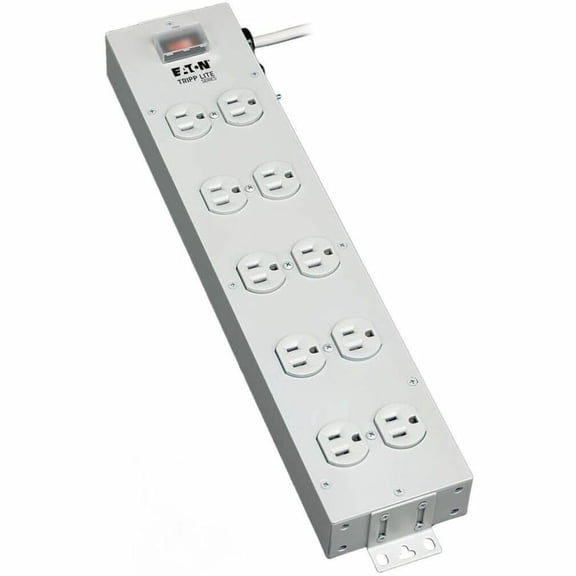 Tripp Lite Power It! 10-Outlet Power Strip with 15ft. Cord