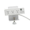thumbnail image 1 of Tripp Lite 3-Outlet Surge Protector Power Strip w/2-Port USB Charging White, 1 of 2