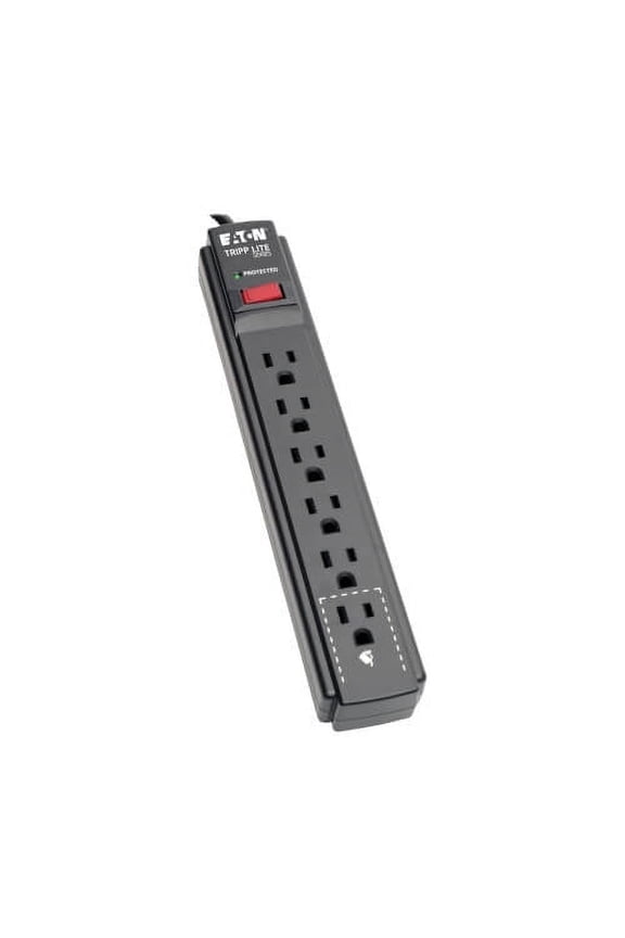TLP615B Protect It! 6-Outlet Surge Protector, 15ft Cord
