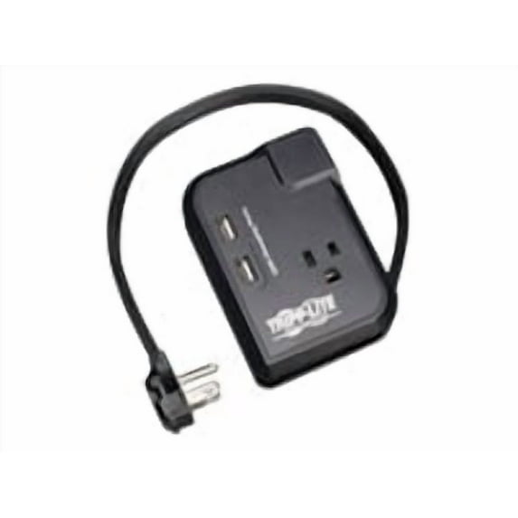 Tripp Lite Notebook Surge Protector USB Charger 3 Outlet 1050 Joule (TRAVELER3USB)