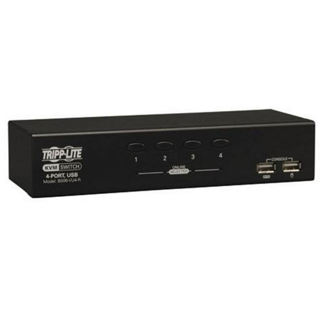 Tripp Lite TRL-B006-VU4-R 4-Port Desktop KVM Switch USB