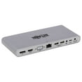 thumbnail image 1 of Tripp Lite Thunderbolt 3 Docking Station 4k60Hz DP HDMI VGA USB C Usb-A GBE - GIGE - 60 Watt, 1 of 5