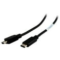 thumbnail image 1 of Tripp Lite U040-006-MINI 6 ft. Black USB 2.0 Hi-Speed Cable (5-Pin Mini-B Male to USB Type-C Male), 1 of 4