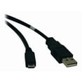 thumbnail image 1 of Tripp Lite U050-003 Black USB 2.0 A Male to Micro-USB B Male Device Cable, 1 of 2