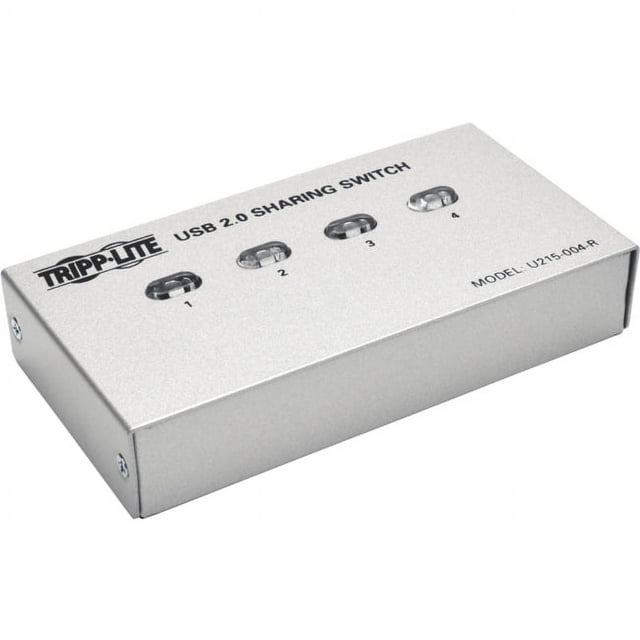 Tripp Lite U215-004-R 4 Ports USB 2.0 Printer/Peripheral Sharing Switch