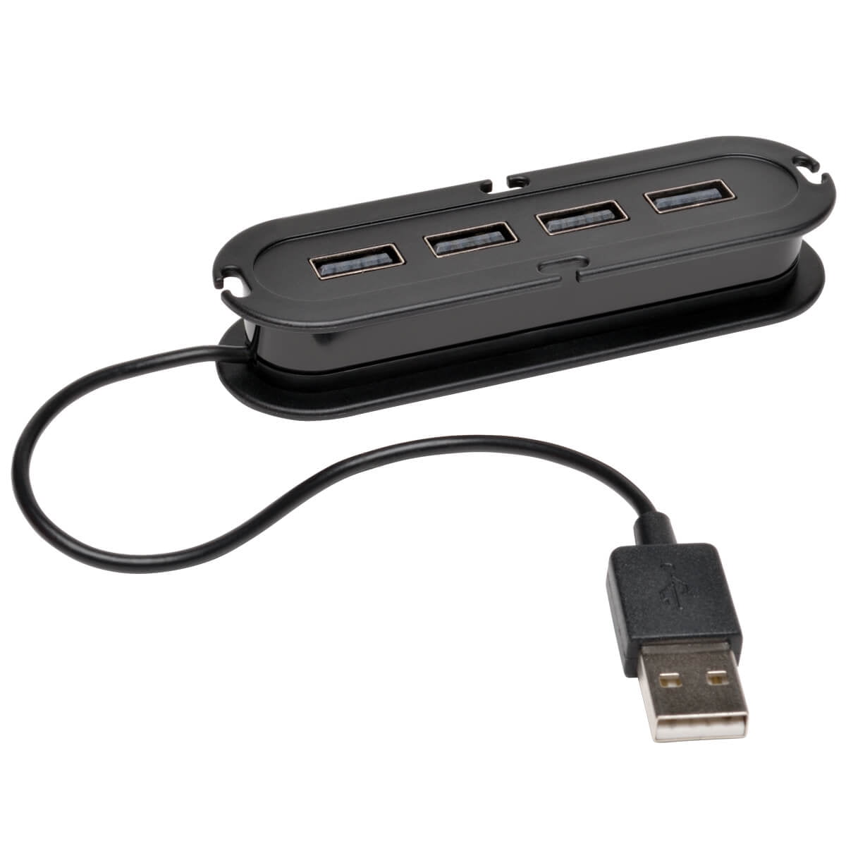 Tripp Lite U222-004 4-Port USB 2.0 Hi-Speed Ultra-Mini Hub