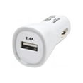 thumbnail image 1 of Tripp Lite U280-001-C2 White USB Tablet / Phone Car Charger, 5V / 2.4A, 1 of 15