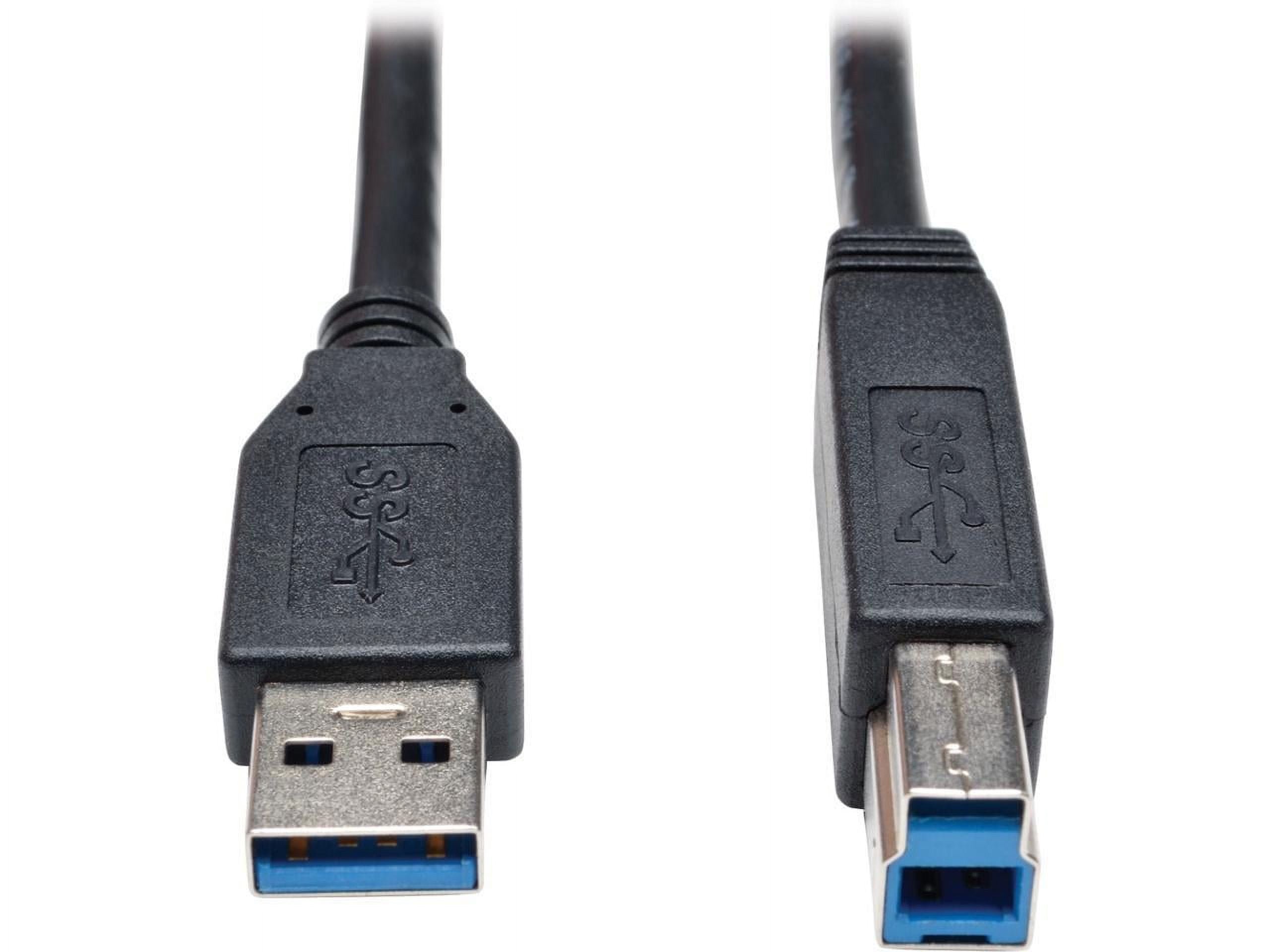 Cable Para Impresora USB B a USB 3.0 TrippLite U322-003-BK 91cm