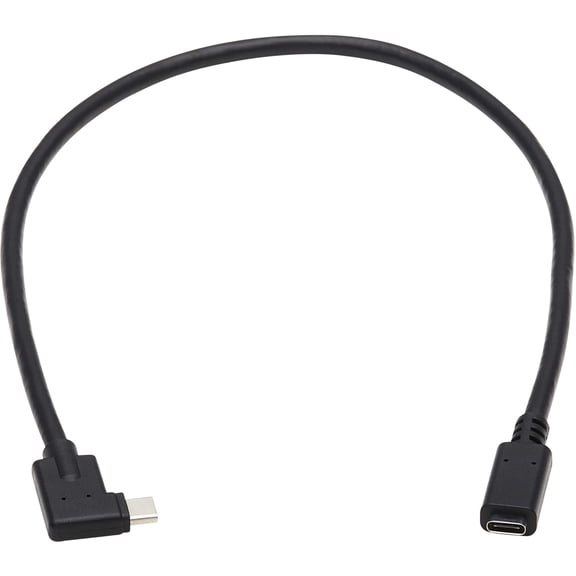 Tripp Lite U421-20N-G2-RA USB-C Extension Cable, M/F, Black, 20 in. (0.5 m), Black