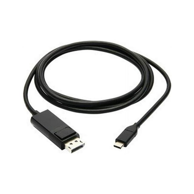 Tripp Lite U444-006-DP-BE 6 ft. USB-C to Display Port Male to Male Adapter, Black