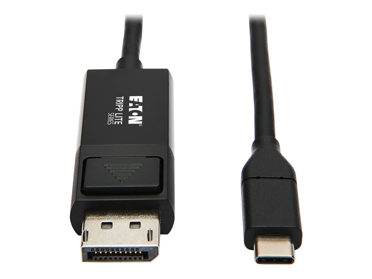 Tripp Lite USB C to DisplayPort Adapter Cable USB 3.1 Locking 4K USB-C 6ft (u444-006-dp-be)