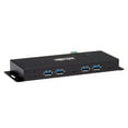 thumbnail image 1 of Tripp Lite U460-4A3C-IND 7-Port Industrial-Grade USB 3.1 Gen 2 Hub - Black, 1 of 5