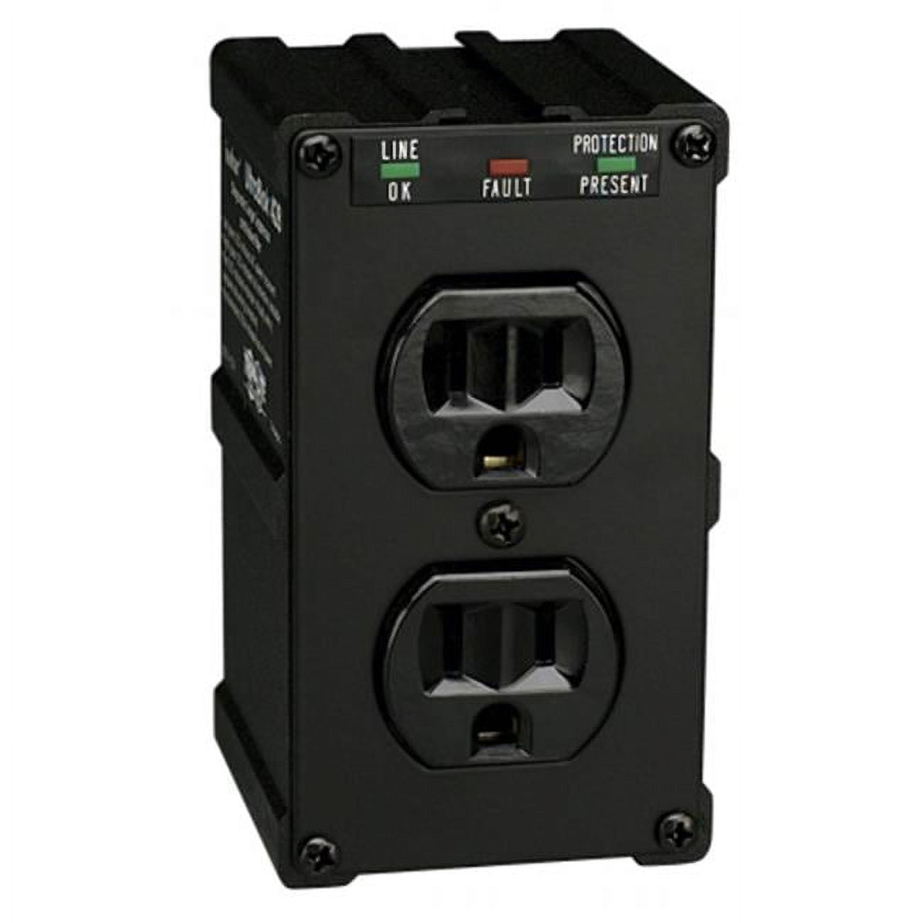 Tripp Lite ULTRABLOK Isobar 2 Outlet Direct Plug-In Surge Protector & Suppressor Diagnostic LED