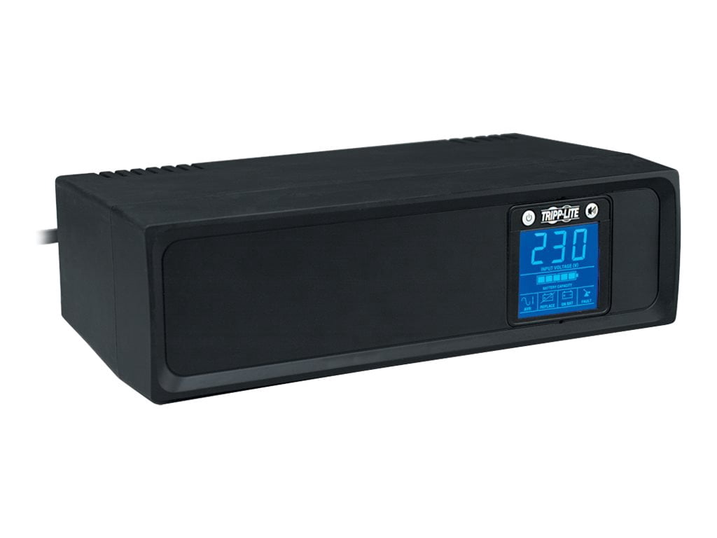 Tripp Lite UPS Smart 1000VA 500W Tower LCD AVR 230V RJ11 C13 - UPS - AC 230 V - 500 Watt - 1000 VA - USB - output connectors: 6 - 2U - attractive black