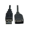 thumbnail image 1 of Tripp Lite 6in Universal Reversible USB 2.0 Hi-Speed Extension Cable (A to A), 1 of 3